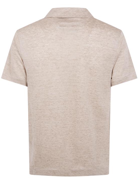 26SS 에르메네질도제냐 반팔 티셔츠 UH352A3 H747 N02 NUDE - ERMENEGILDO ZEGNA