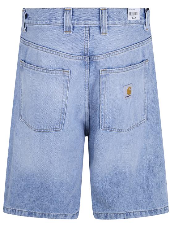26SS 칼하트 WIP 데님 숏팬츠 I037161 01WU 01WU BLUE HEAVY WORN BLEACHED - CARHARTT WIP