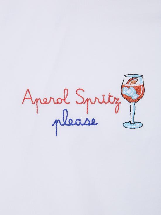 26SS 세인트바쓰 반팔 티셔츠 POT0001 01997L 01N WHITE EMBROIDERED - MC2 SAINT BARTH