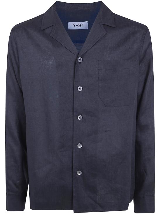 26SS Y-81 긴팔 셔츠 SH02 01 BLACK