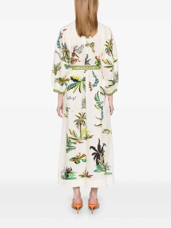 25SS 알레메 롱 원피스 4979DCREAM Beige - ALEMAIS