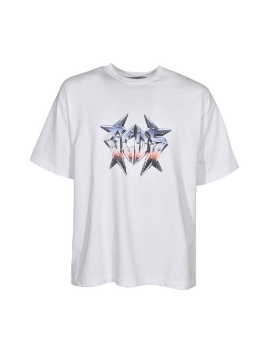 26SS 지씨디에스 반팔 티셔츠 C1MWQC061J079 100 Optic white