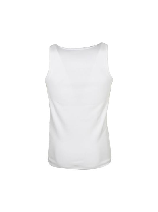 26SS 지씨디에스 민소매 티셔츠 Z0MEQC291J019 100 Optic white - GCDS