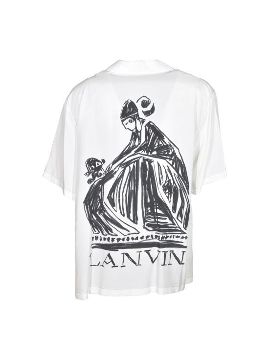 26SS 랑방 반팔 셔츠 RMSI00116257P26 White - LANVIN
