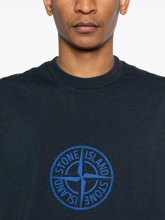 26SS 스톤 아일랜드 반팔 티셔츠 L1S15 2100001 S0362 V0020 NAVY BLUE DOM - STONE ISLAND