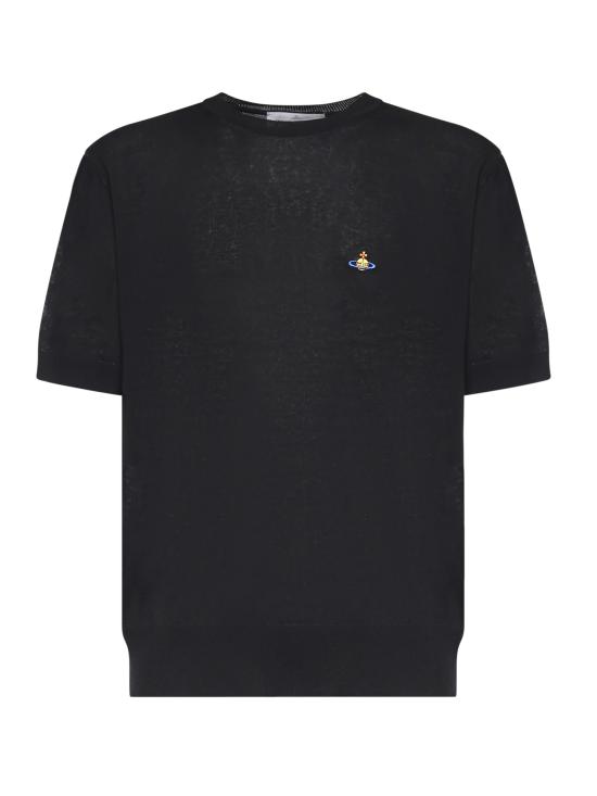 26SS 비비안웨스트우드 반팔 티셔츠 2701002G Y003FN401 Black