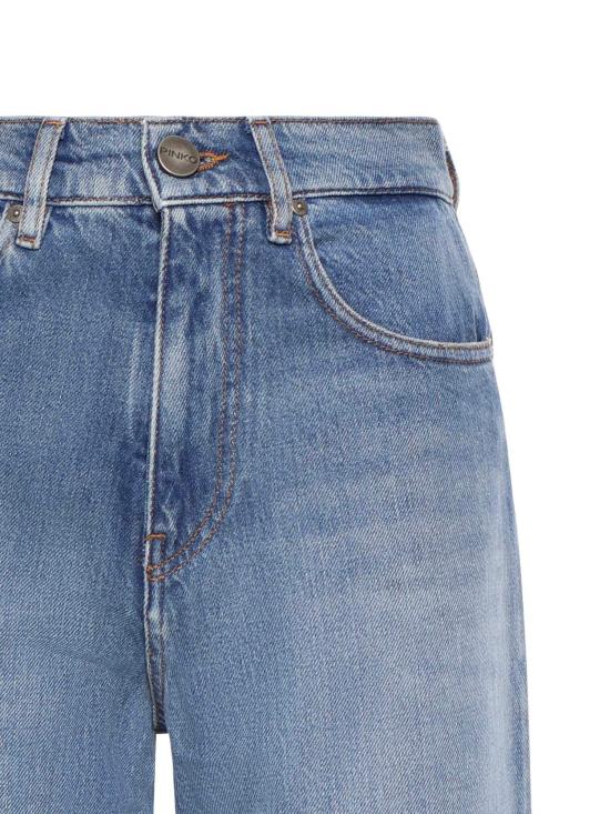 26SS 핑코 데님 팬츠 103857 A341PJF Blue - PINKO