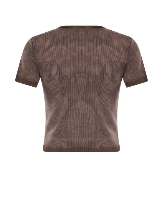 26SS 핑코 반팔 티셔츠 107311 A3H5L72 BROWN - PINKO