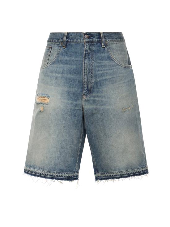 26SS 선플라워 데님 숏팬츠 5158 752 Blue