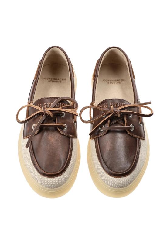 26SS 코펜하겐 로퍼 CPH160 MIX BCR BROWN CREAM - COPENHAGEN