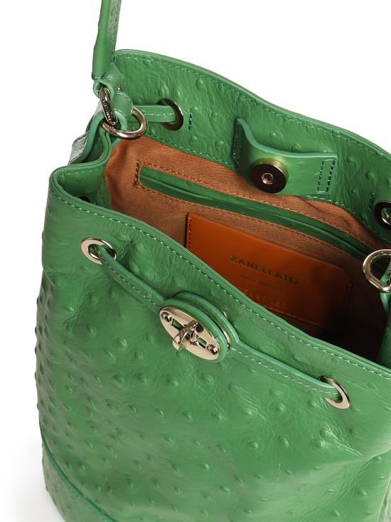 26SS 자넬라토 숄더백 068980 2230000Z0496 GREEN CORTE DEI GRECI - ZANELLATO