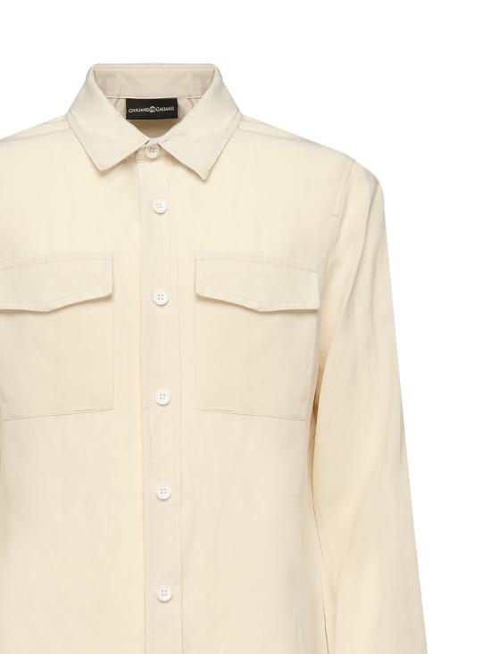 26SS 줄리아노 갈리아노 긴팔 셔츠 PHANTER BURRO OFF WHITE - GIULIANO GALIANO