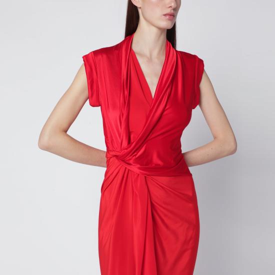 26SS 빅토리아 베컴 원피스 1126WDR006893ASI Red - VICTORIA BECKHAM