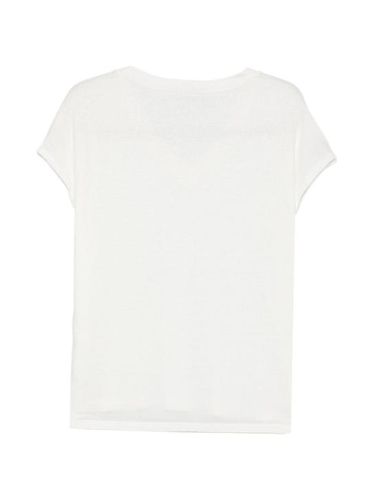26SS 안네클레르 민소매 티셔츠 D1676 475001 Bianco - ANNECLAIRE