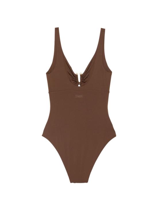 26SS 피시코 원피스 수영복 FR81M0 F0406 Brown - FISICO