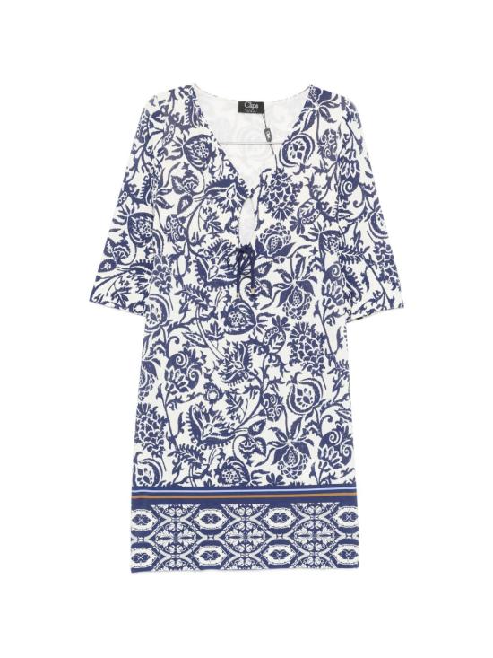 26SS 클립스 미디 원피스 D0444266 81 Blu