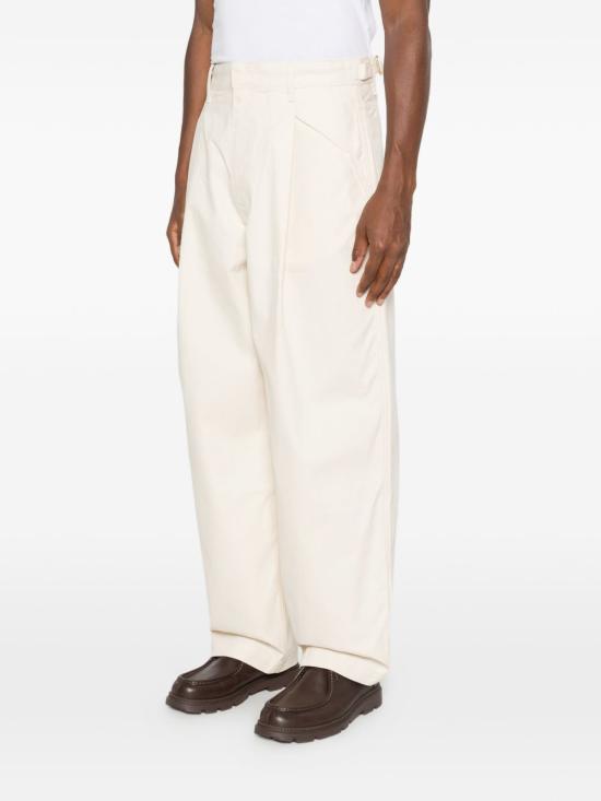 26SS 드롤드무슈 스트레이트 팬츠 BP202CO252 OW White - DROLE DE MONSIEUR