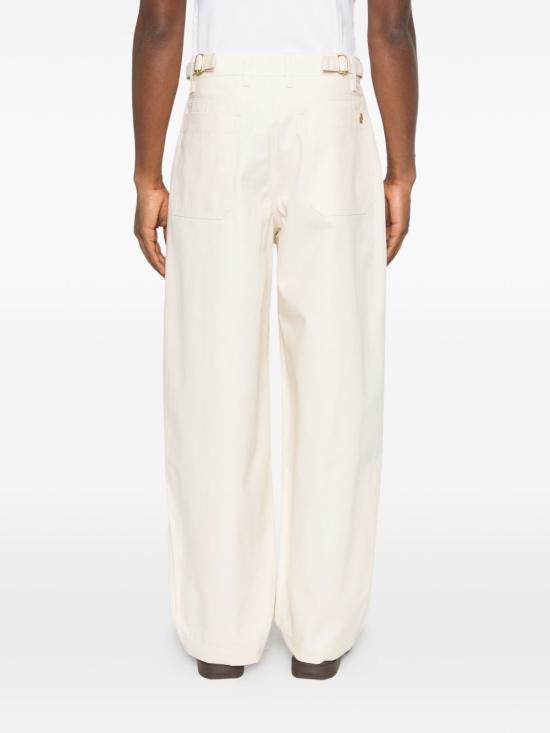 26SS 드롤드무슈 스트레이트 팬츠 BP202CO252 OW White - DROLE DE MONSIEUR