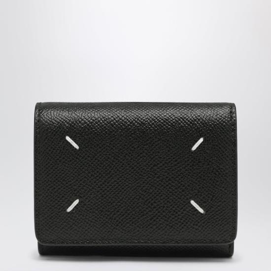 26SS 마르지엘라 4스티치 트라이폴드 지갑 SA3UI0017P4745 Black