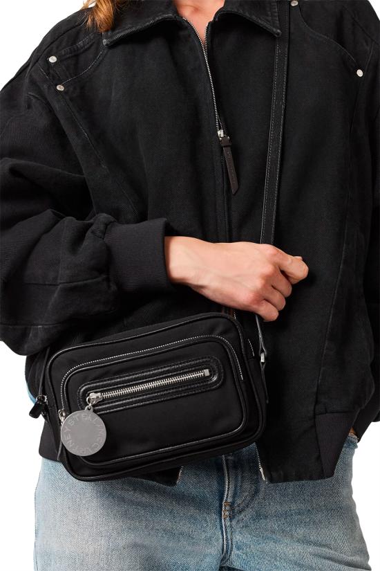 26SS 스텔라 맥카트니 숄더백 7B0186WP0670 1019 Ultra black - STELLA MCCARTNEY