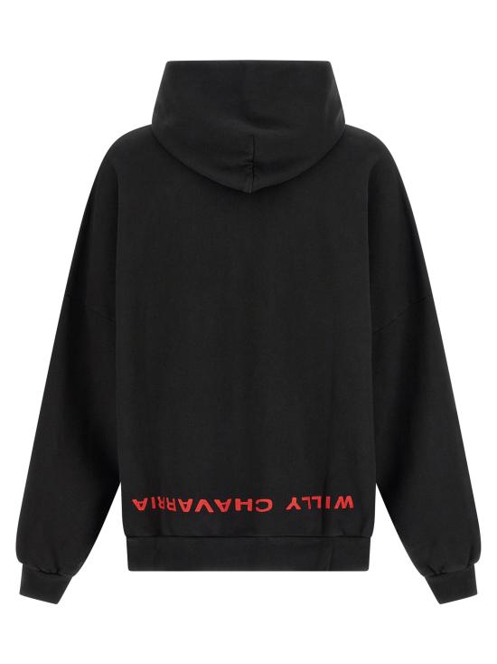 26SS 윌리 차바리아 후드 티셔츠 WCJSY0241001 - WILLY CHAVARRIA