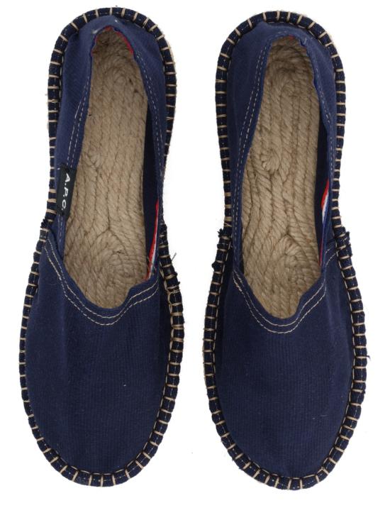 26SS 아페쎄 플랫 슈즈 COHRT M53003 IAK BLUE - A.P.C.