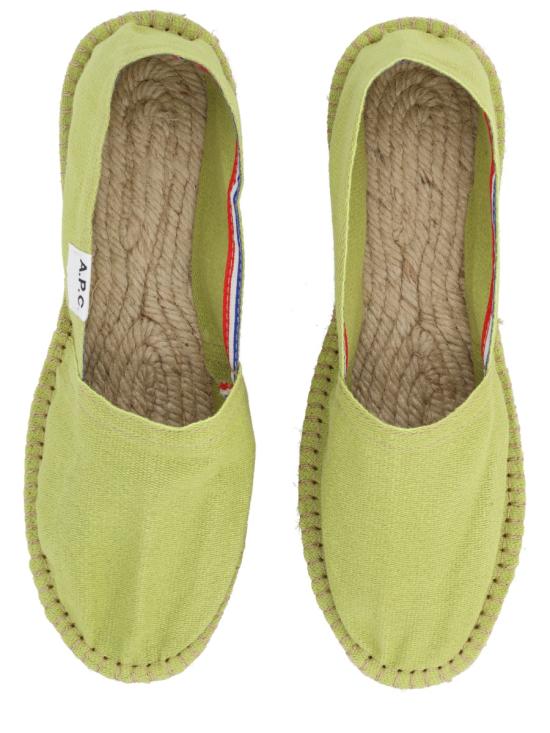 26SS 아페쎄 플랫 슈즈 COHRT M53003 KAA GREEN - A.P.C.