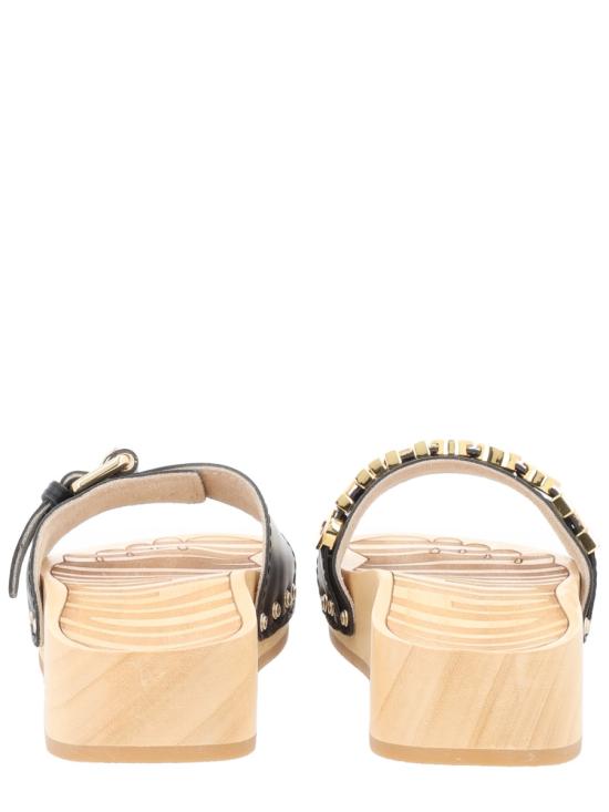 26SS 모스키노 샌들 MA28314Z1O MF0000 BLACK - MOSCHINO