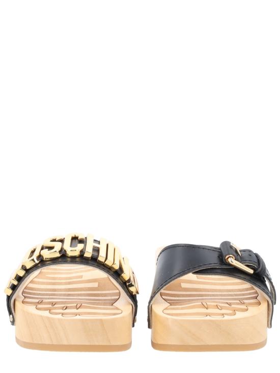 26SS 모스키노 샌들 MA28314Z1O MF0000 BLACK - MOSCHINO
