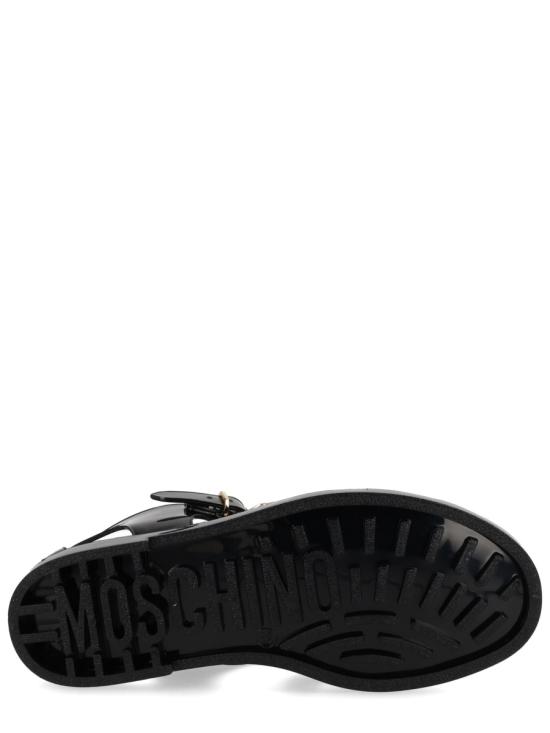 26SS 모스키노 샌들 MA16501G1O M20000 BLACK - MOSCHINO
