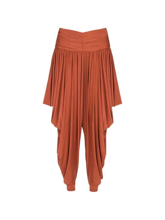 26SS 발망 스트레이트 팬츠 GF0PN231JM14 3GM ROUGE OCRE