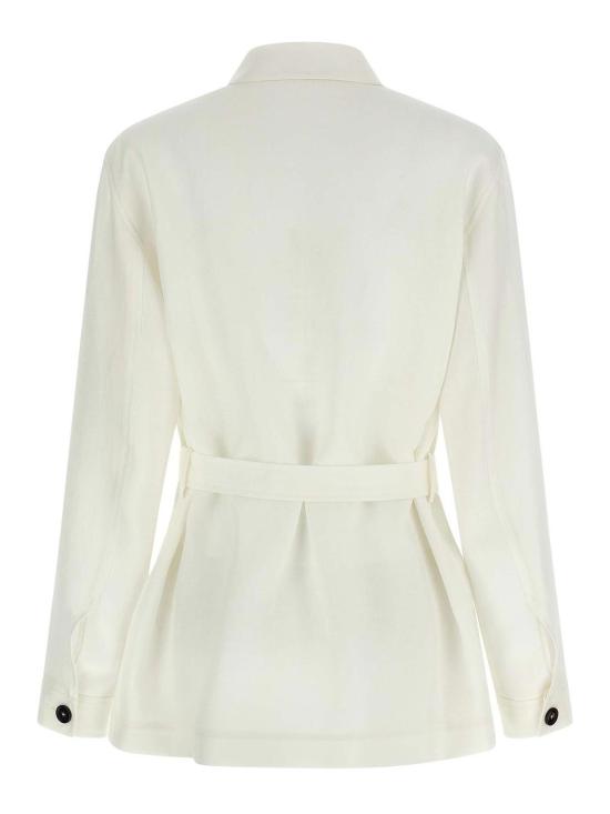 26SS 딸리아토레 가죽 자켓 JLAUREN340021EX808 White - TAGLIATORE