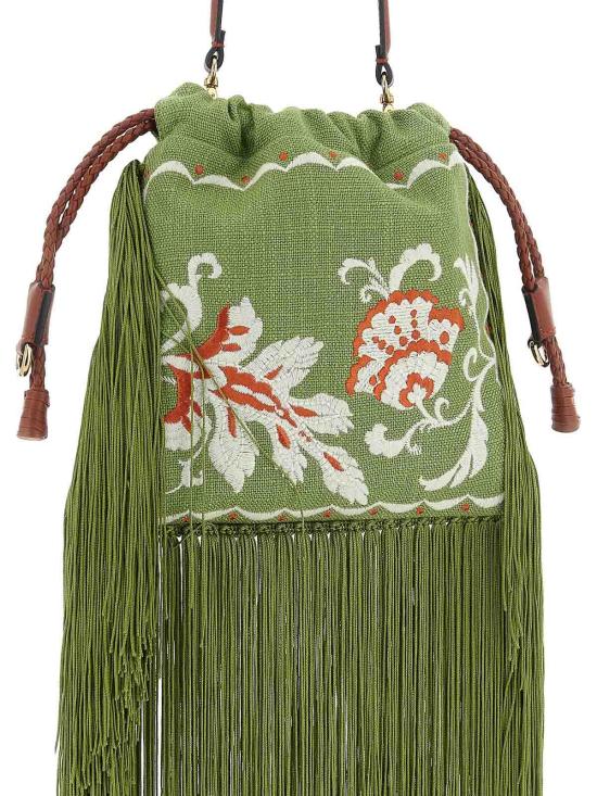 26SS 에트로 토트백 WP1B0025AR506V0833 Green - ETRO