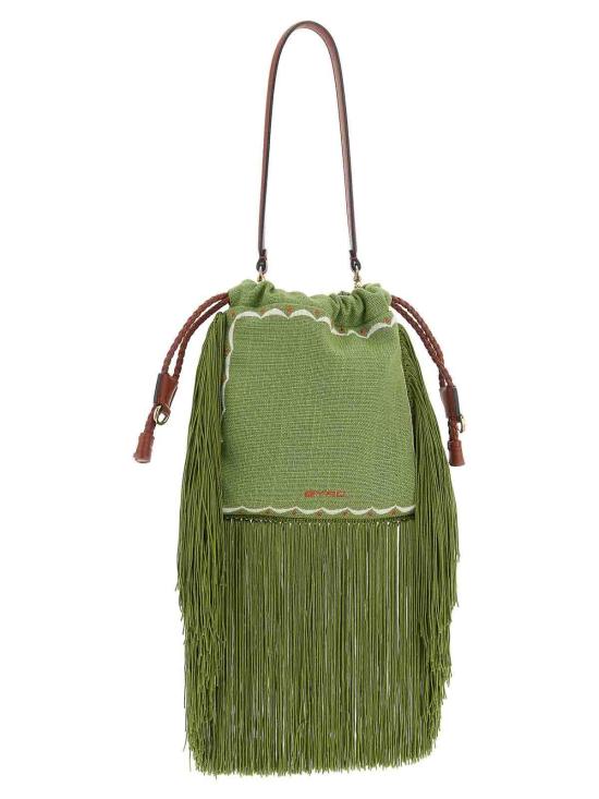 26SS 에트로 토트백 WP1B0025AR506V0833 Green - ETRO