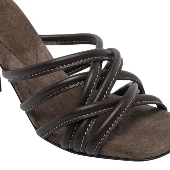 26SS 브루넬로 쿠치넬리 뮬/슬리퍼 MZGAC3241 C8279 Brown - BRUNELLO CUCINELLI