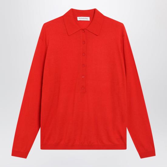 26SS 더프랭키샵 폴로 티셔츠 POFS22136WO Red