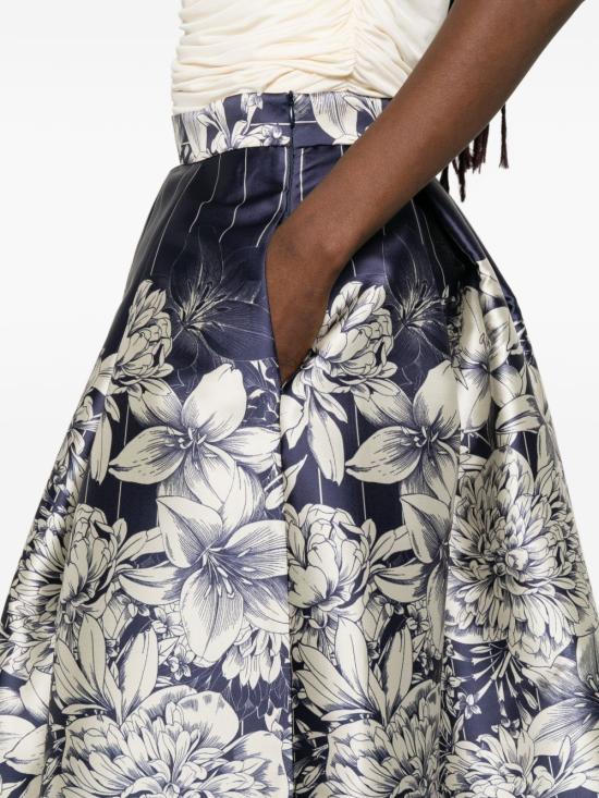 26SS 루나티카 밀라노 미디 스커트 LUNAKBRERA BLUE Blue - LUNATICA MILANO 