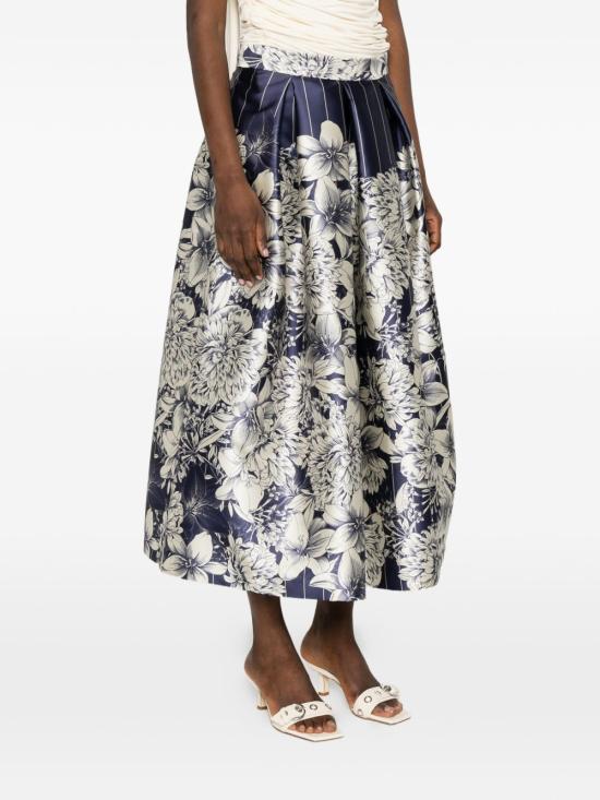 26SS 루나티카 밀라노 미디 스커트 LUNAKBRERA BLUE Blue - LUNATICA MILANO 