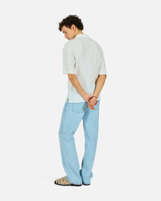  크로스트 탑 텍스처드 볼링 셔츠 - KROST