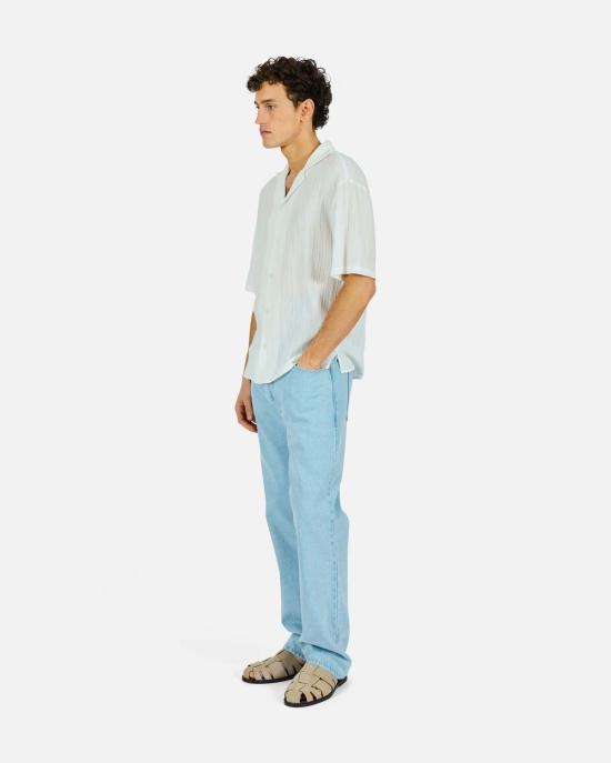  크로스트 탑 텍스처드 볼링 셔츠 - KROST