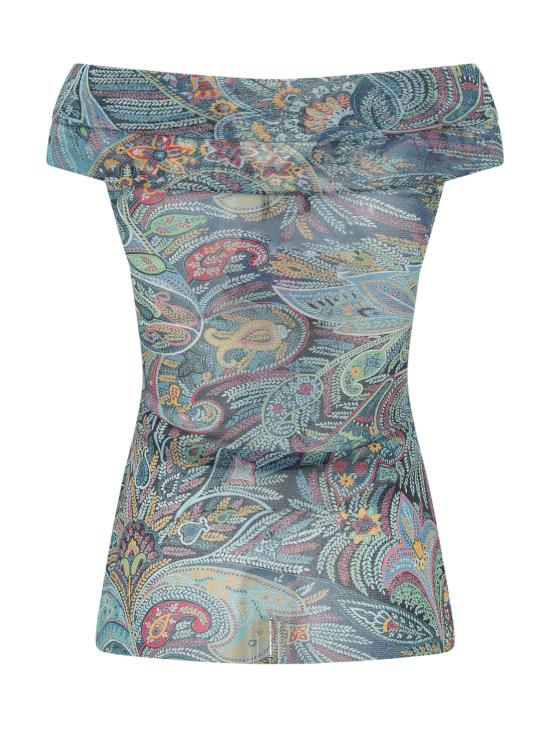 26SS 에트로 민소매 티셔츠 WRJA019399IAS72 X0887 BLUE - ETRO