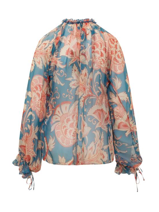 26SS 에트로 블라우스 WRIA010799SA1Q8 X0882 BLUE - ETRO