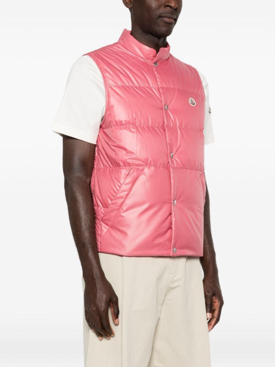 26SS 몽클레어 패딩 조끼 1A001435 97YX52L Pink - MONCLER