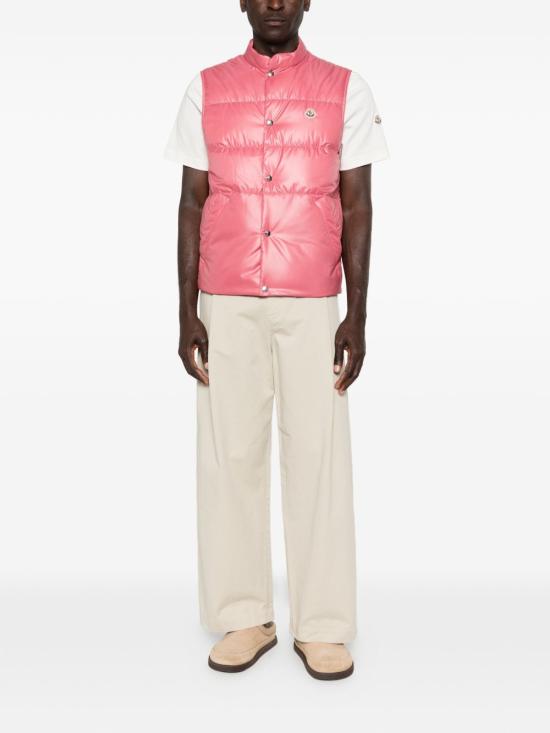 26SS 몽클레어 패딩 조끼 1A001435 97YX52L Pink - MONCLER