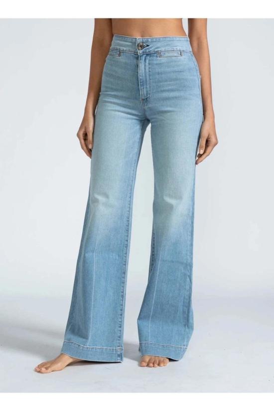  ASKK 뉴욕 데님 셔츠 Askk Ny 브라이튼 와이드 레그 진 - ASKK NY