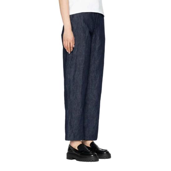  네이키드 & 페이머스 크롭 팬츠 네이키드 앤 페이머스 베스티 진 인디고 - NAKED & FAMOUS