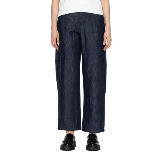  네이키드 & 페이머스 크롭 팬츠 네이키드 앤 페이머스 베스티 진 인디고 - NAKED & FAMOUS