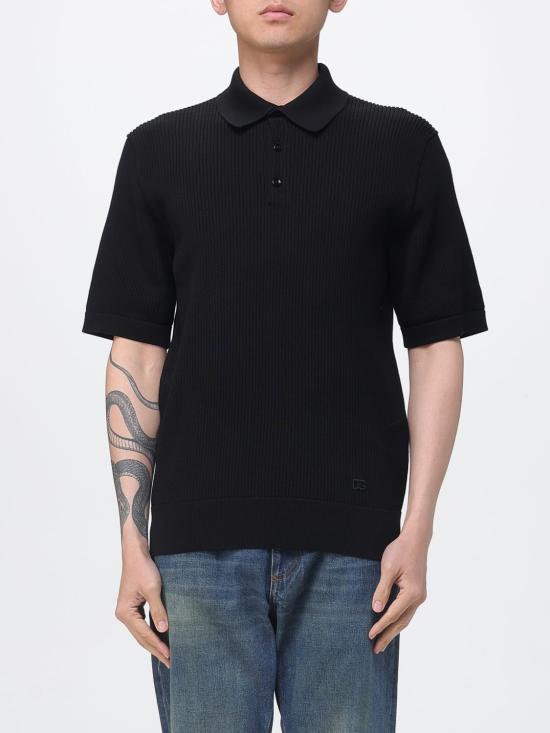 26SS 돌체앤가바나 폴로 티셔츠 GXZBJZJBCJC N0000 Black