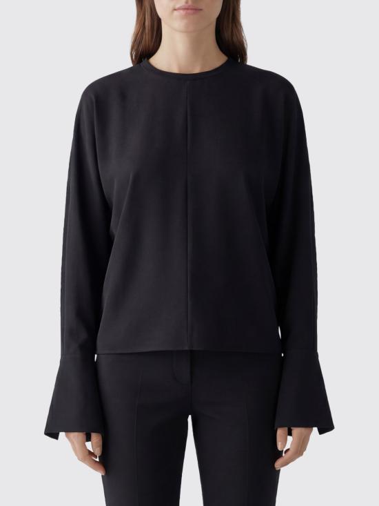 26SS 다크파크 긴팔 티셔츠 WJE26FAC155 0099 Black