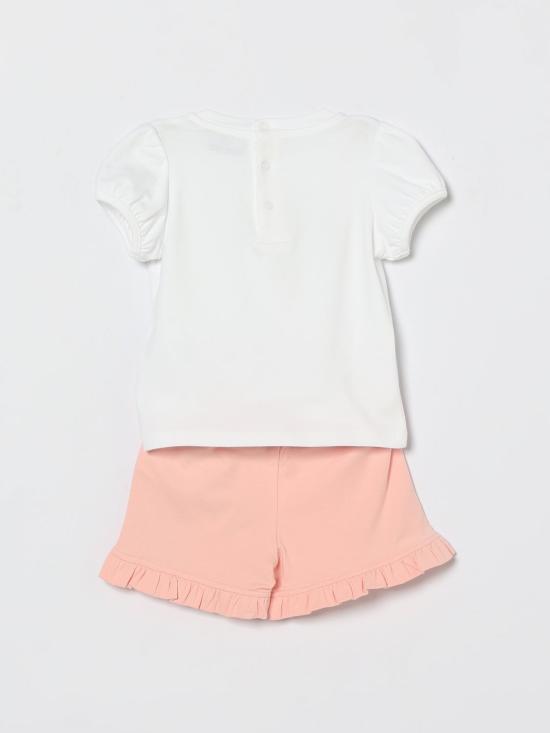 26SS [키즈] 모스키노 오버롤 MBG01OLBA00 85010 White 1 - MOSCHINO